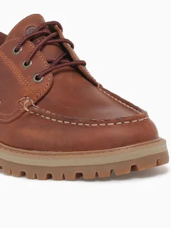 Hot Sperry a o 3eye lug leather Tan