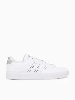 Fashion adidas advantage 2.0 silver White