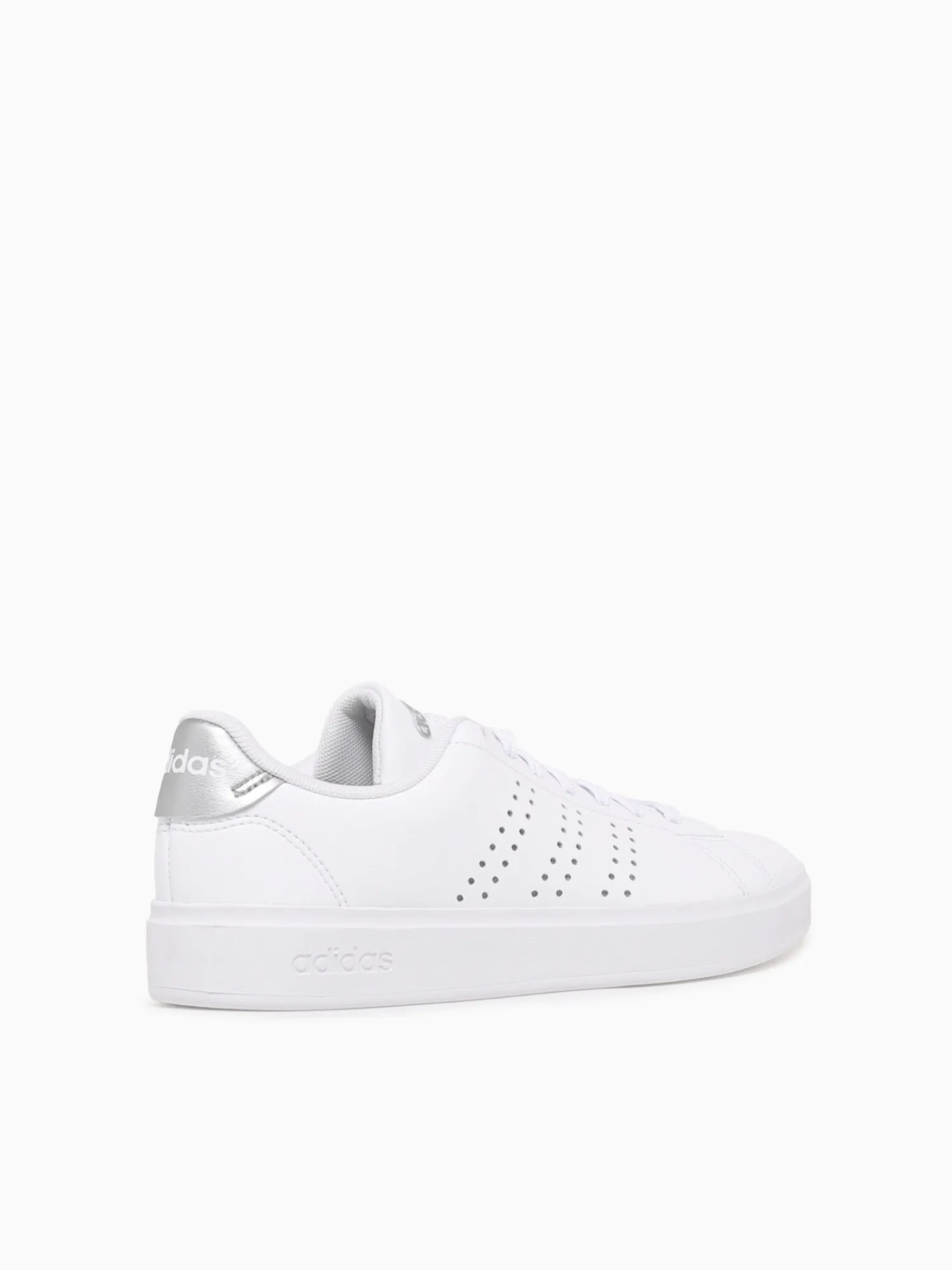 Fashion adidas advantage 2.0 silver White