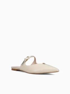 Discount Soleil agnella offwht champagne veneto metal Off White