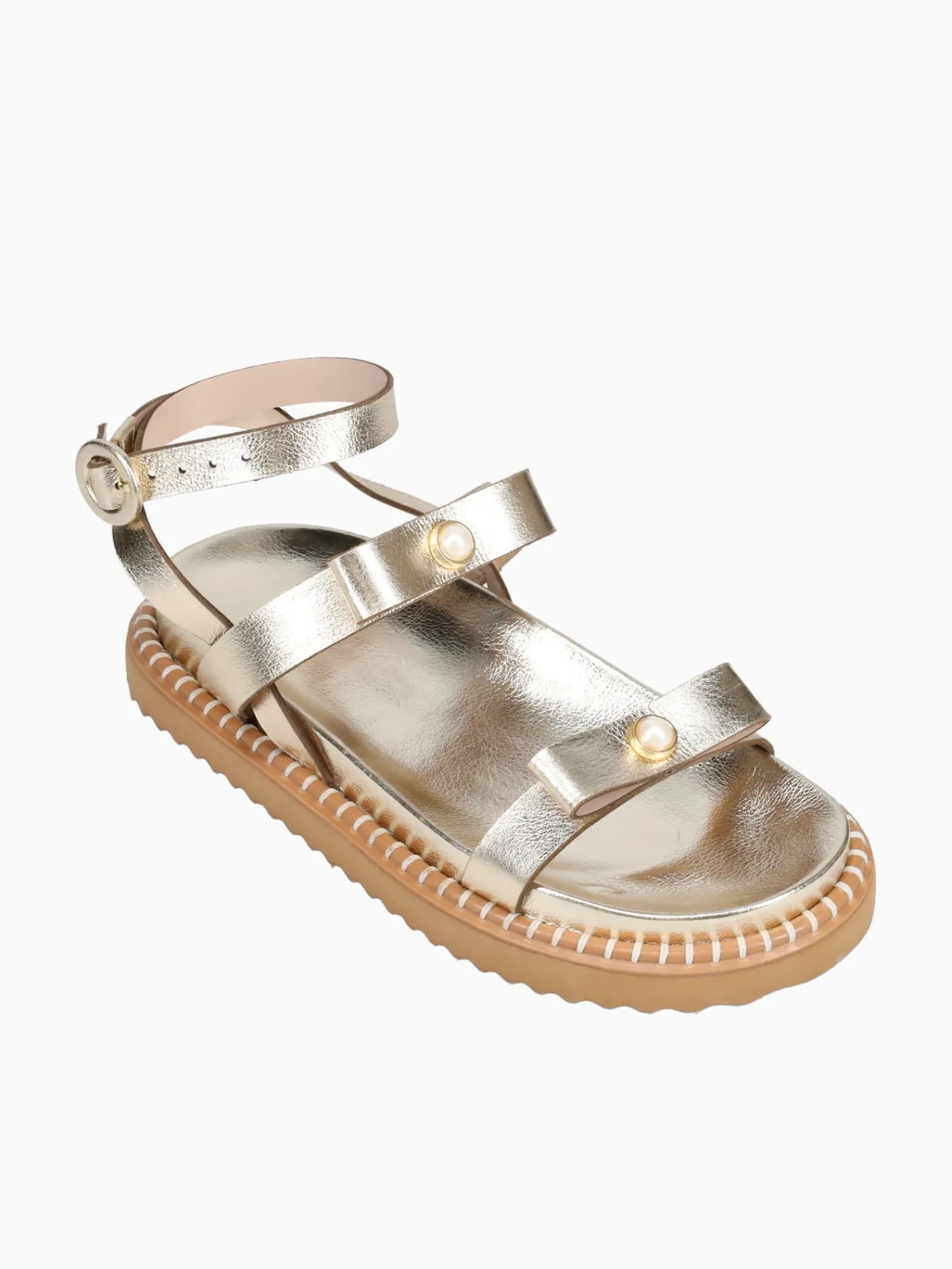 Hot Soleil agnetta cristal Champagne