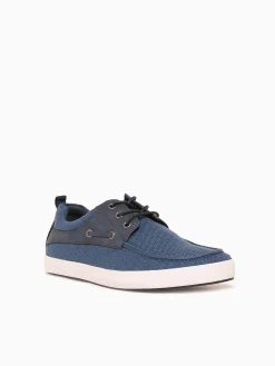 Discount Oceania anchorage deep sea cotton Blue