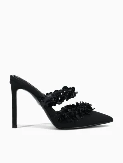 Sale Sam Edelman athena satin Black