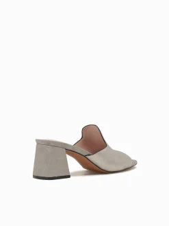 Online Naked Feet austre grey metallic Silver
