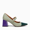 Fashion Chie Mihara auza forest blue purple sucre galleta su Multi