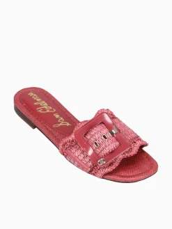 Discount Sam Edelman bambi dark rose raffia Pink