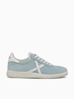 Discount MUNICH barru woman azul suede Blue