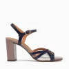 Sale Chie Mihara bemon navy silver ash sucre agnes Multi