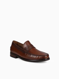 New Florsheim berkley flex penny 12195229 cog brn Cognac