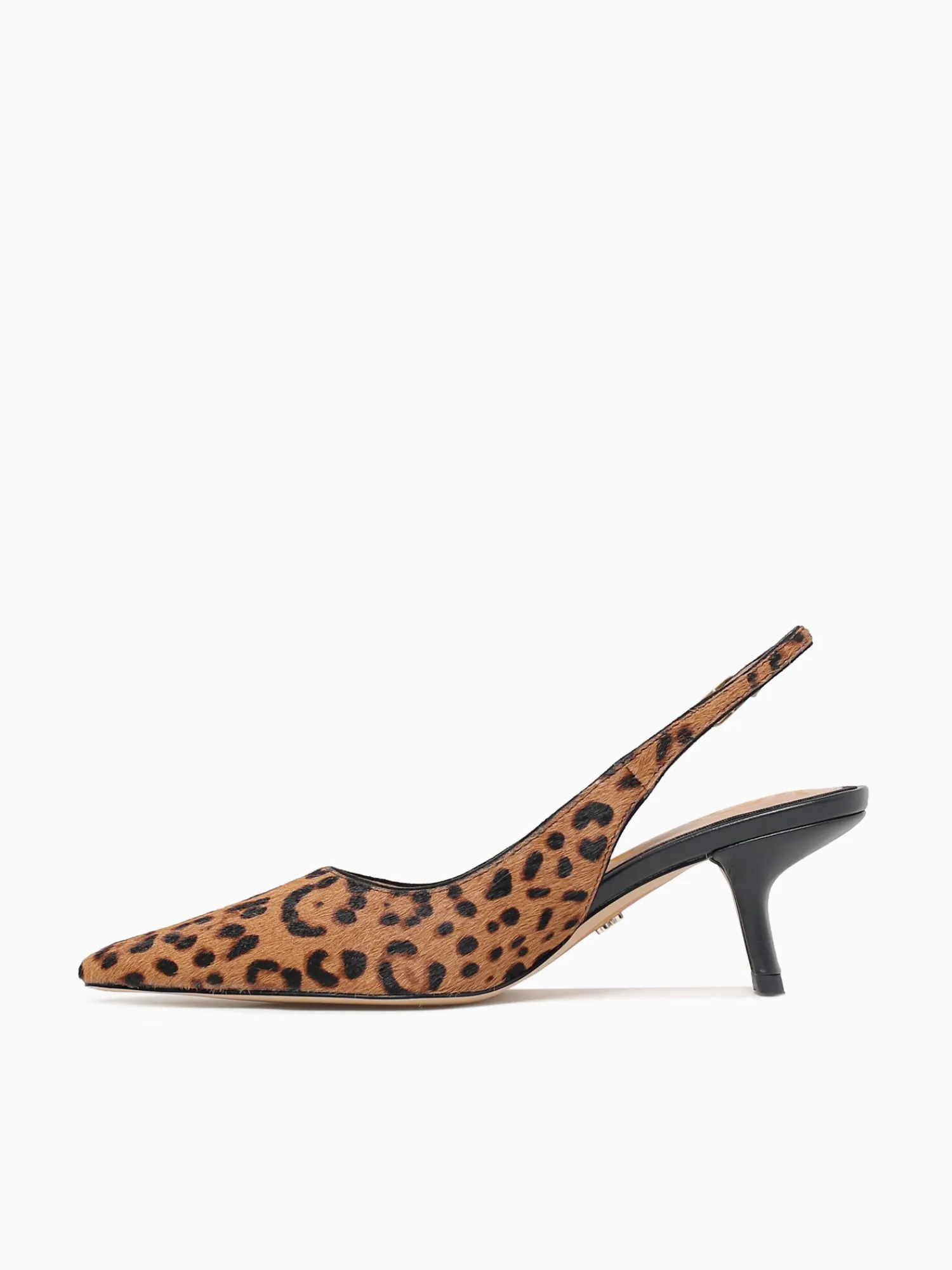 Clearance Sam Edelman bianka sling granada tan leopard Black Brown