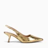 Outlet Sam Edelman bianka sling medallion metallic Gold
