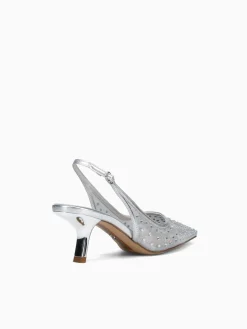New Sam Edelman biankasimesh soft mesh Silver