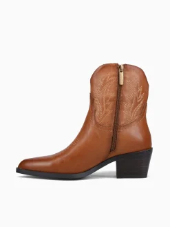 Discount Carmela cardella camel piel Cognac
