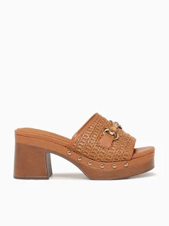 Discount Carmela cariad 162334 camel man made Cognac