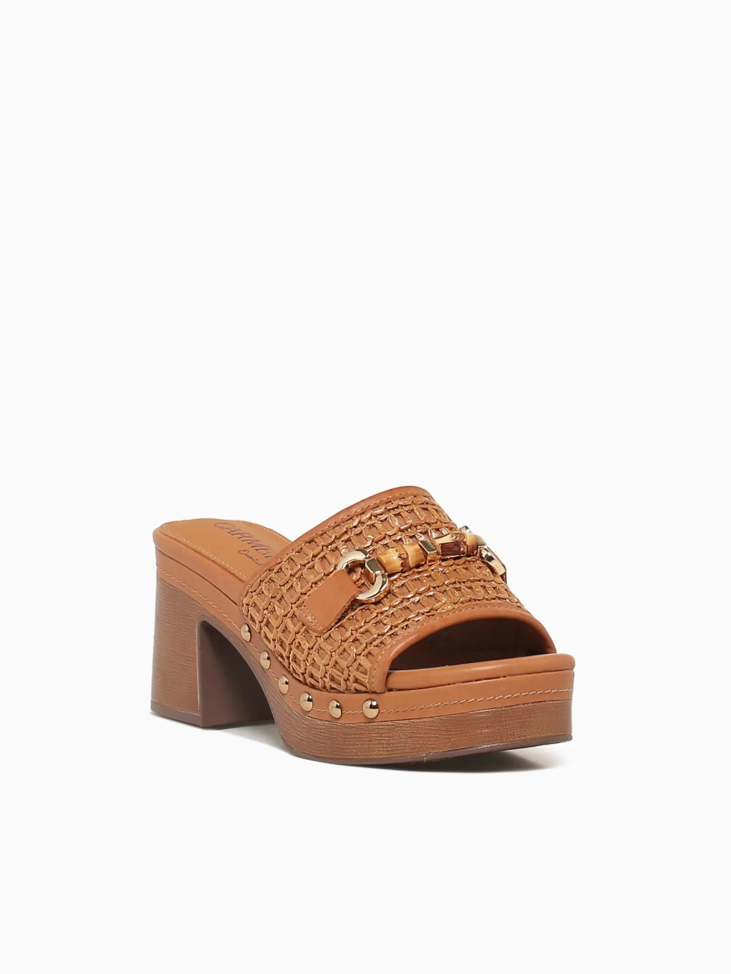 Discount Carmela cariad 162334 camel man made Cognac