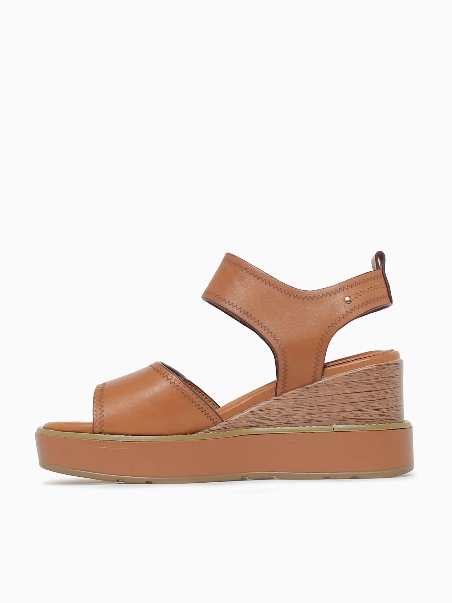 Discount Carmela caridad 162239 camel piel Cognac