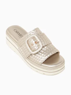 Sale Carmela carinda 162251 oro piel Gold
