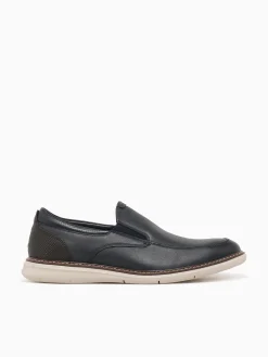 Hot Nunn Bush chase casual moc toe multi Navy