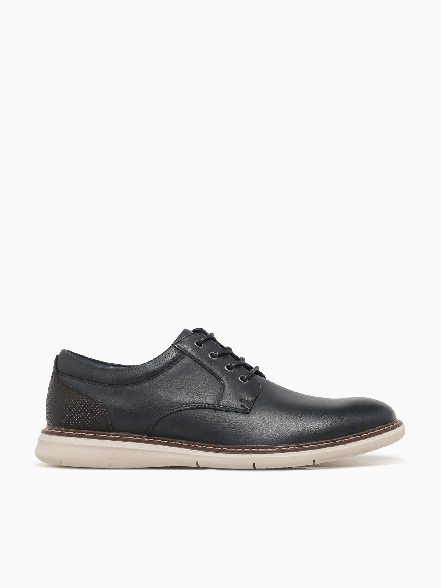 New Nunn Bush chase casual plain toe multi Navy