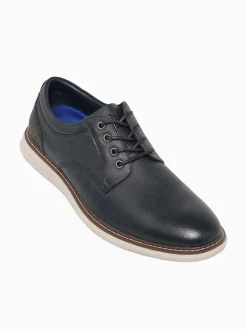 New Nunn Bush chase casual plain toe multi Navy
