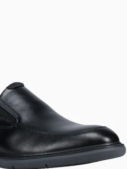 Online Nunn Bush chase moc toe man made Black