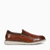 Fashion Nunn Bush chase moc toe multi man made Cognac