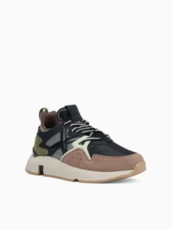 New MUNICH clik man 76 mesh suede Brown