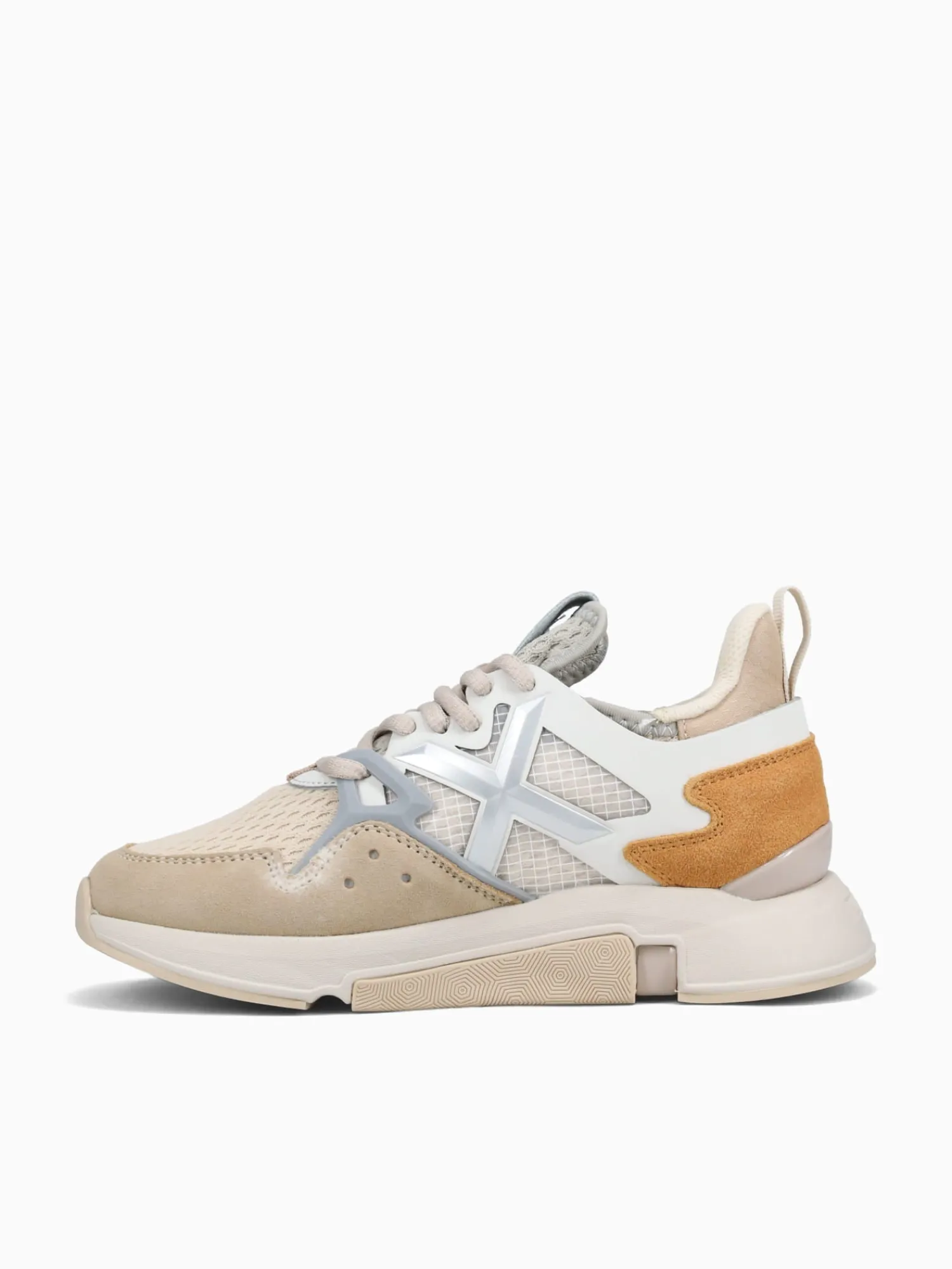New MUNICH clik woman 79 mesh suede Beige