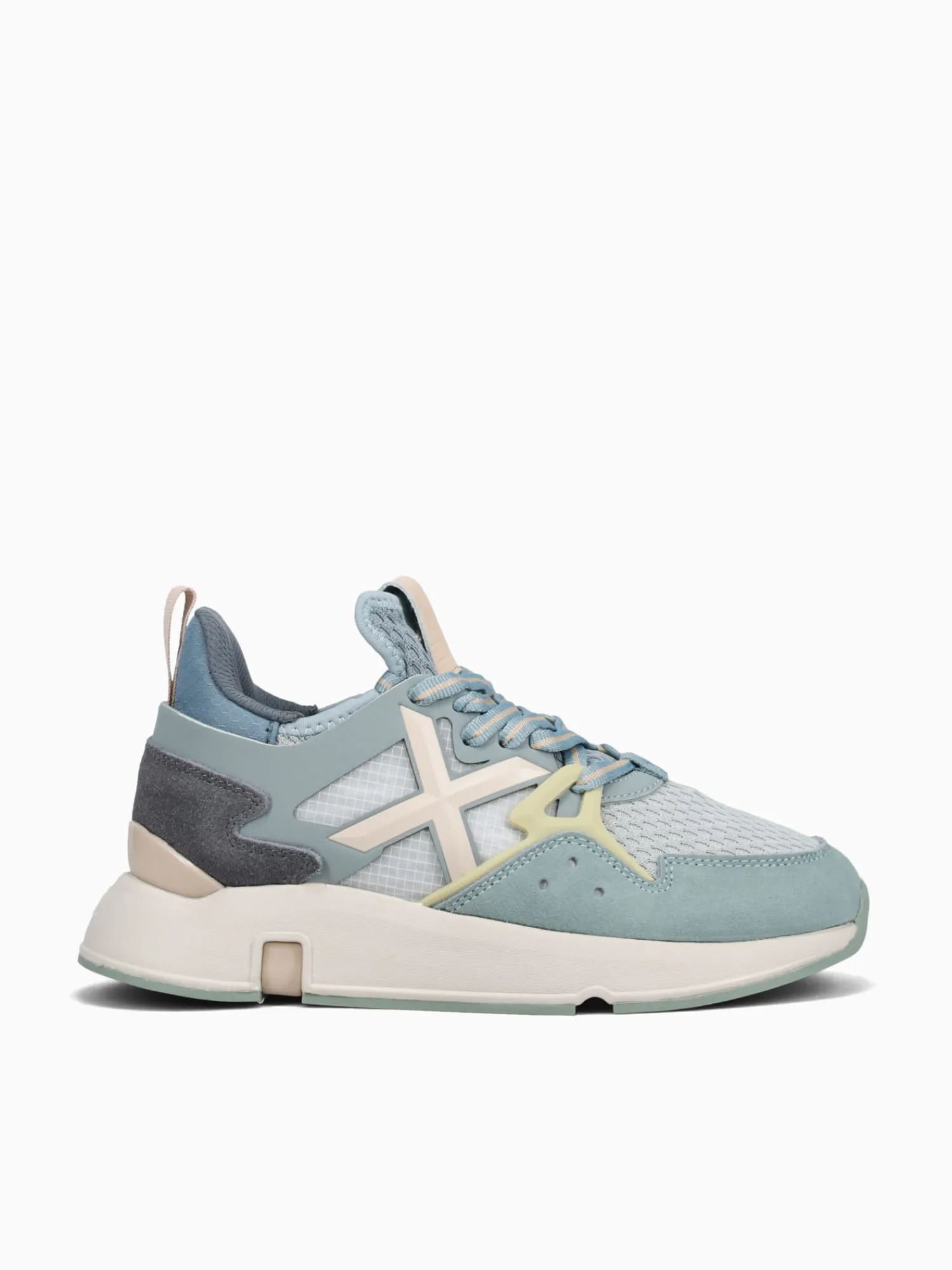 New MUNICH clik woman 81 lt.blue mesh suede Light Blue