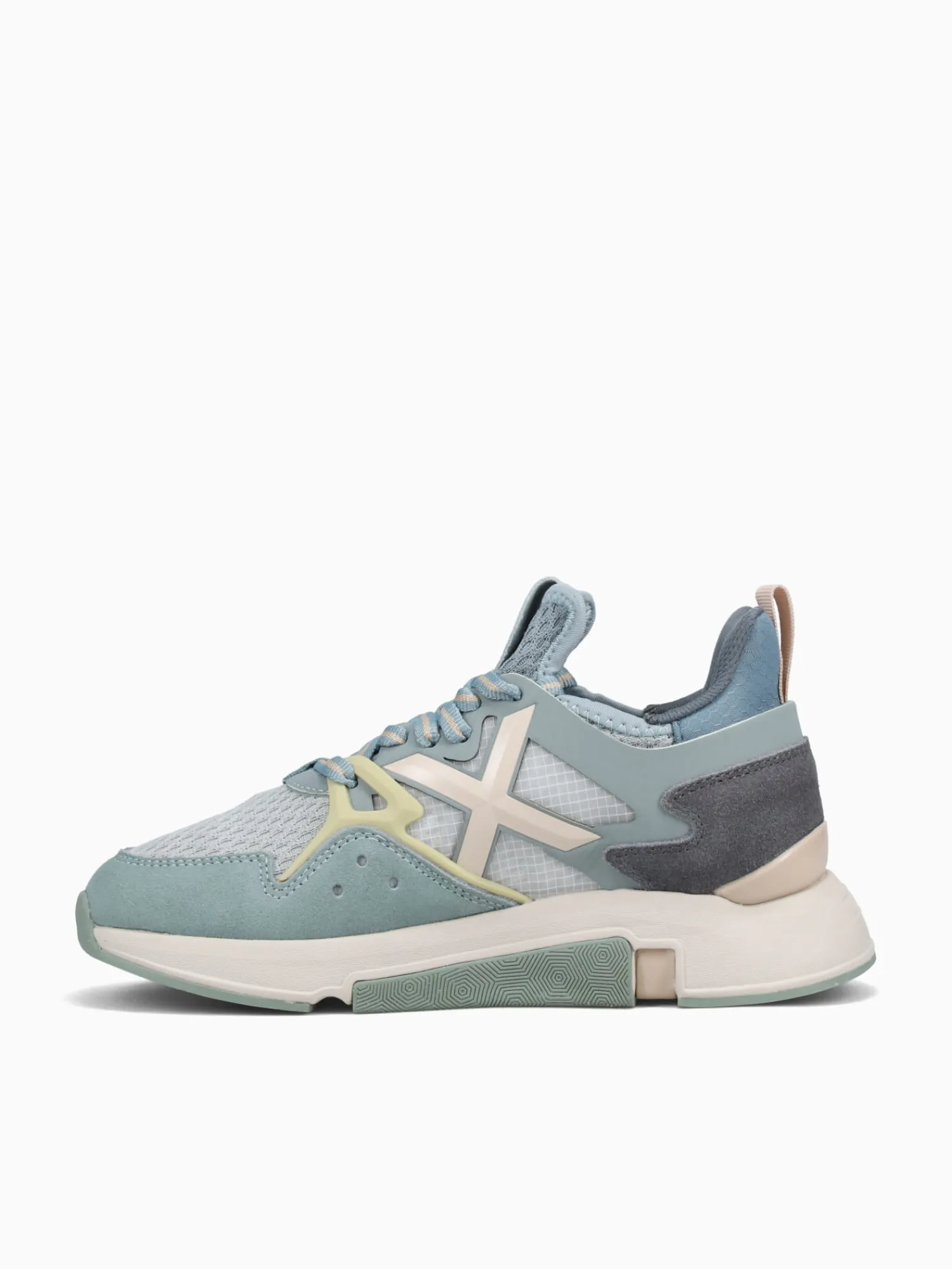 New MUNICH clik woman 81 lt.blue mesh suede Light Blue