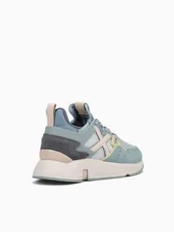 New MUNICH clik woman 81 lt.blue mesh suede Light Blue