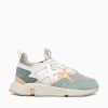 Sale MUNICH clik woman blanco mesh suede White
