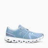 Sale ON cloud 6 chambray white mesh Blue