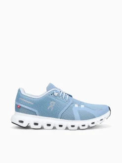 Sale ON cloud 6 chambray white mesh Blue