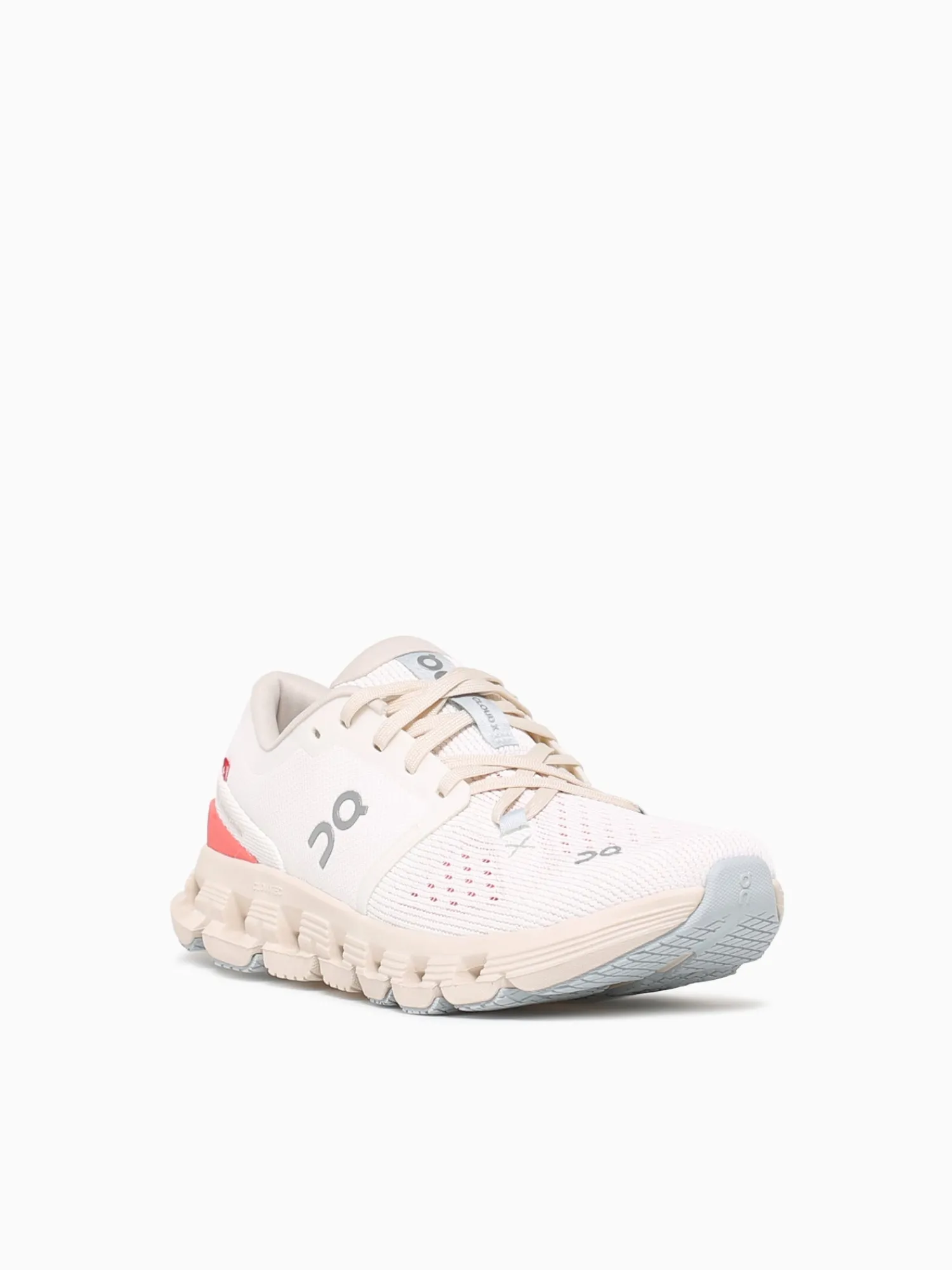 Discount ON cloud x 4 ivory salm mesh Off White