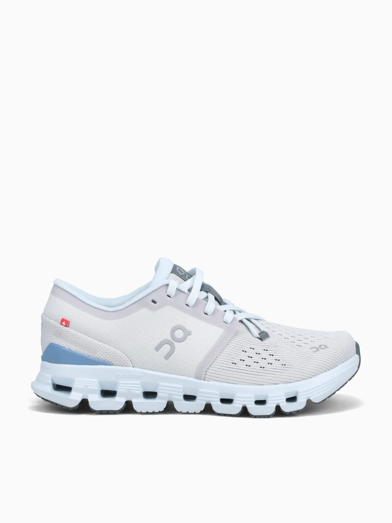 Outlet ON cloud x 4 chambray mesh Silver