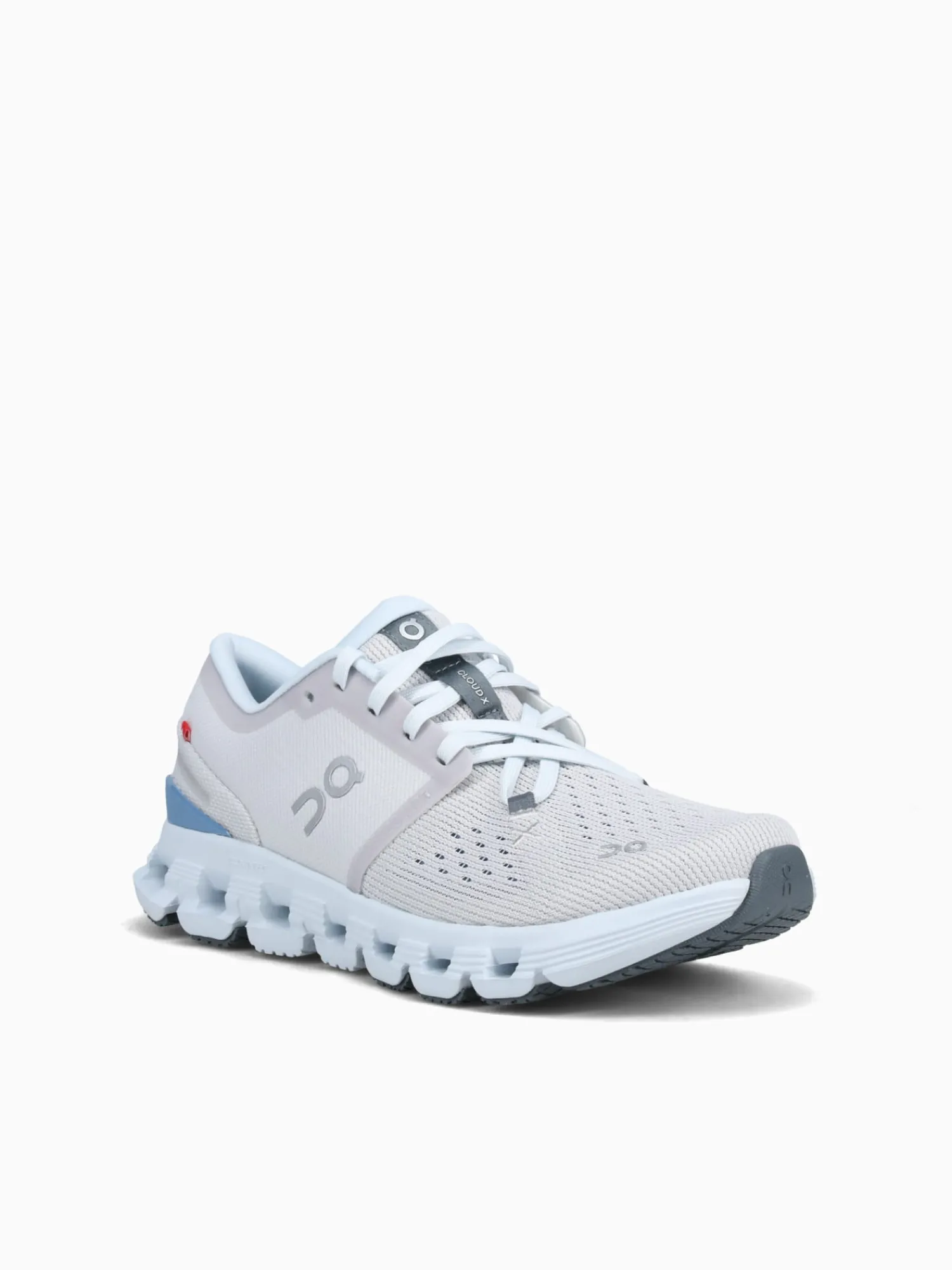 Outlet ON cloud x 4 chambray mesh Silver