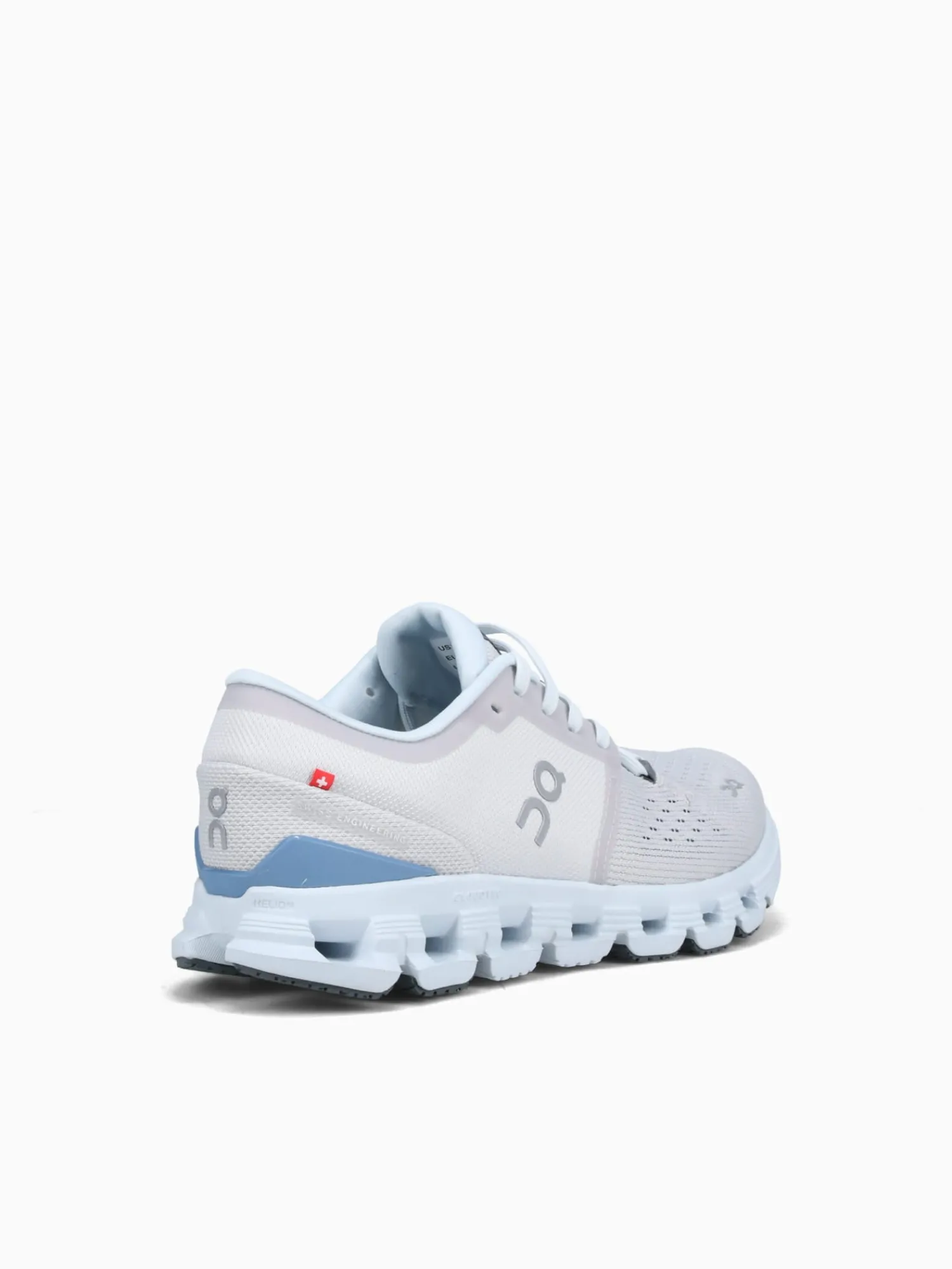 Outlet ON cloud x 4 chambray mesh Silver