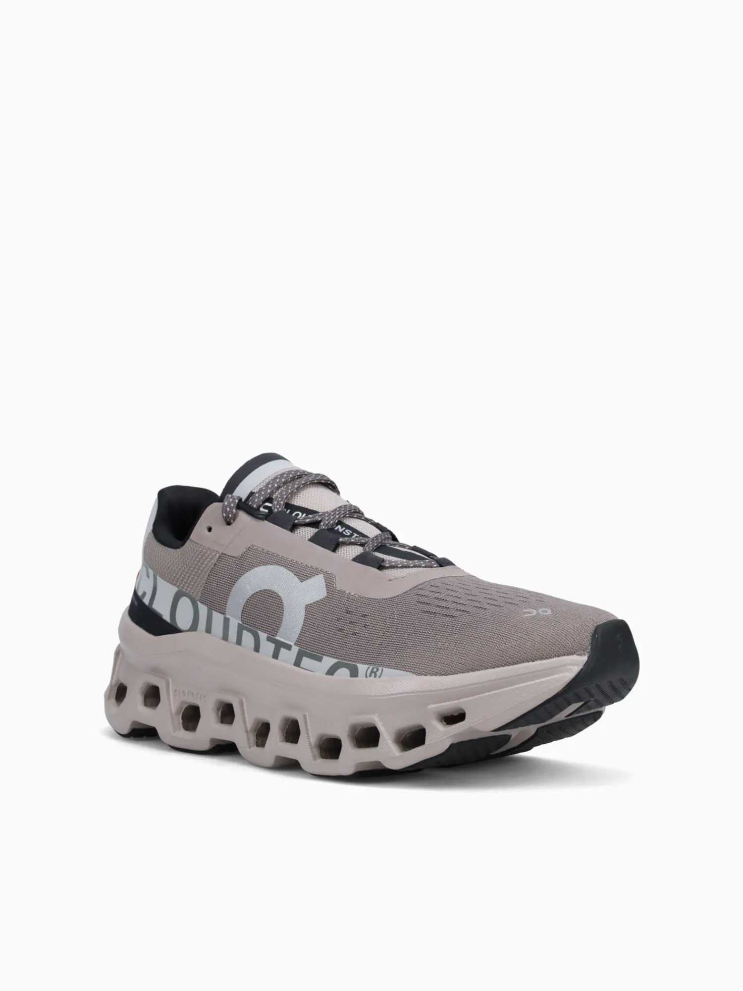 Best ON cloudmster cider fog mesh Light Grey