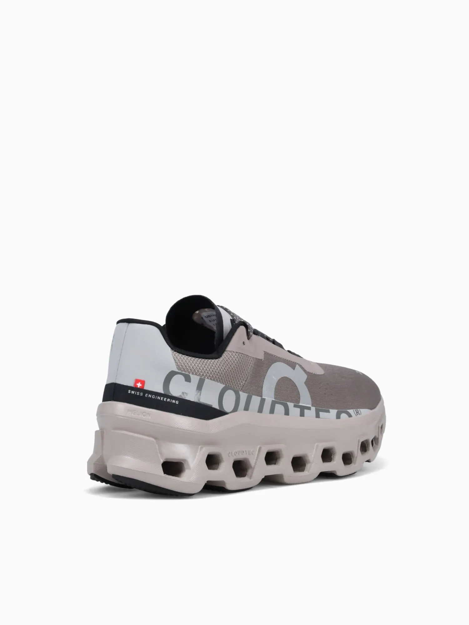 Best ON cloudmster cider fog mesh Light Grey