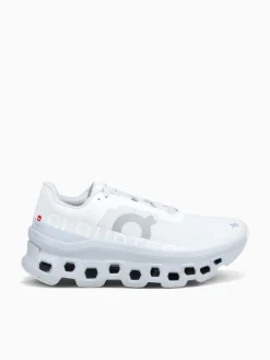 Hot ON cloudmster glacier mesh White