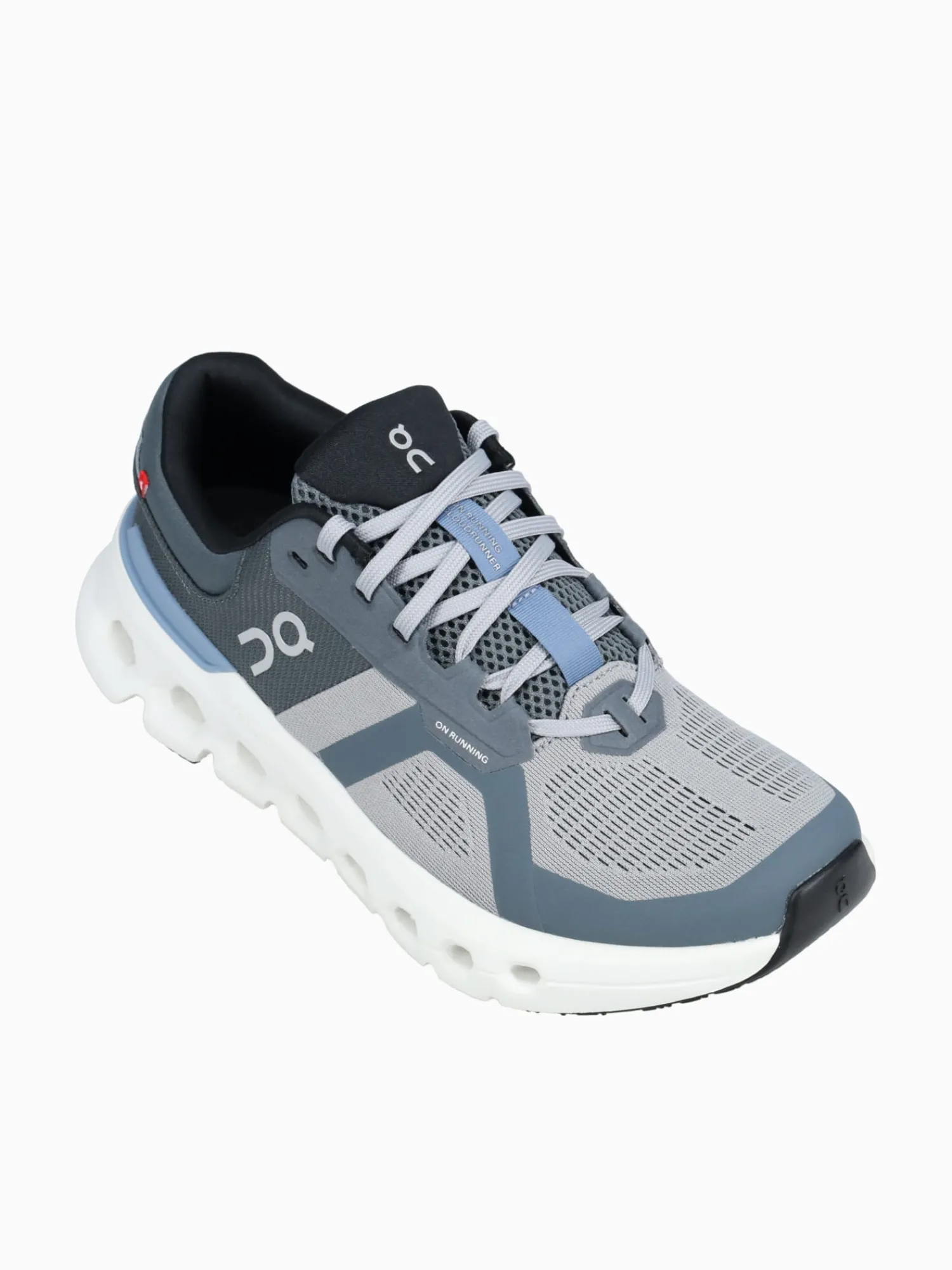 New ON cloudrunner 2 alloy chambray mesh Blue Multi