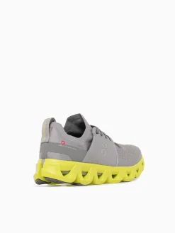Sale ON cloudswift 4 alloy lime mesh Grey Multi