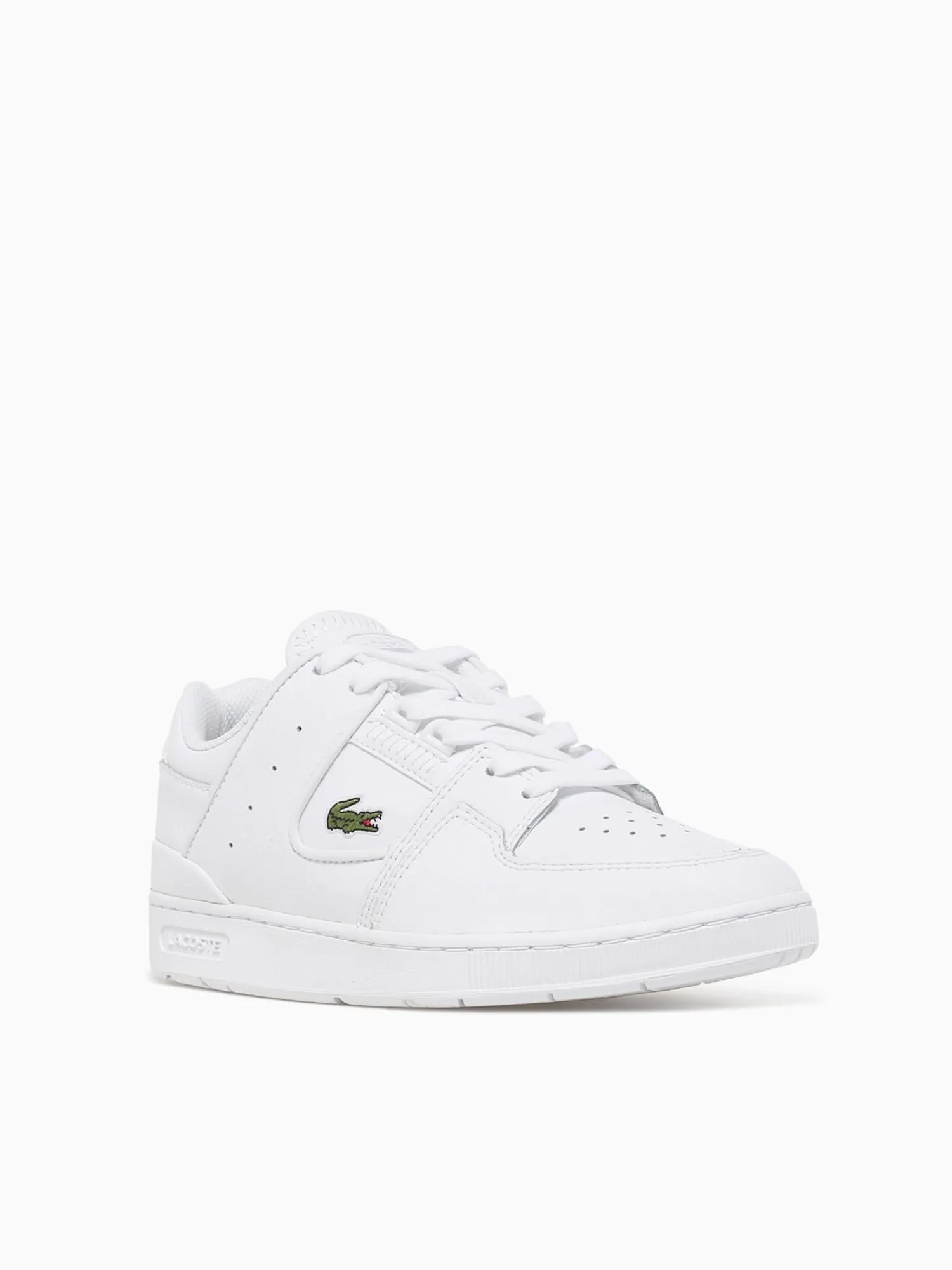Hot Lacoste court cage 224 leather White
