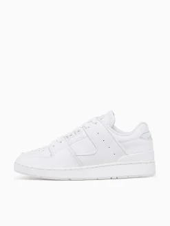 Hot Lacoste court cage 224 leather White