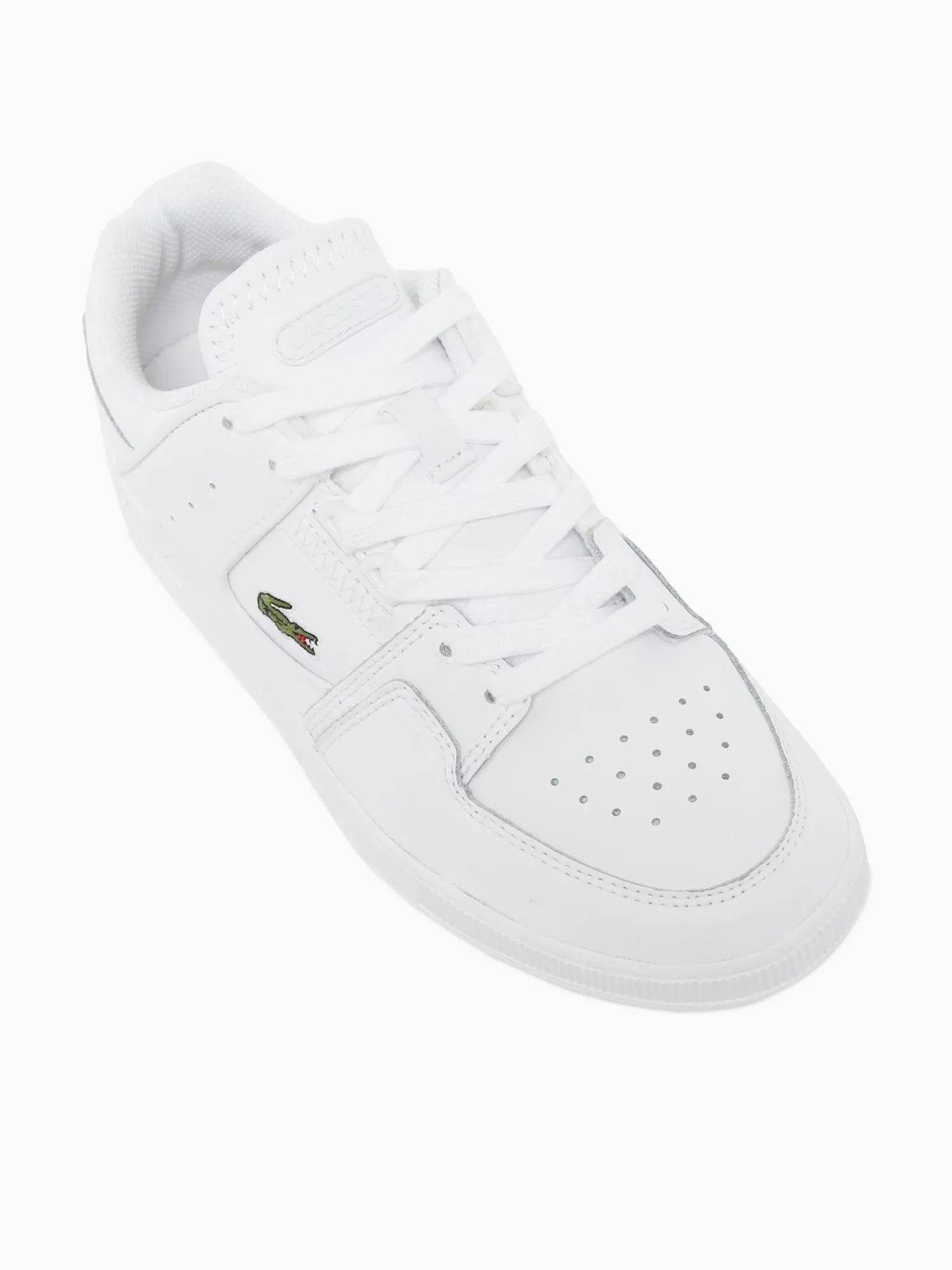 Hot Lacoste court cage 224 leather White