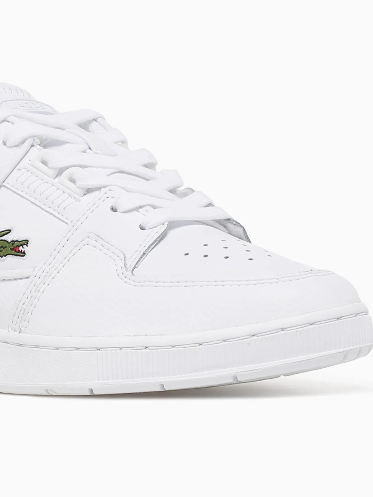 Hot Lacoste court cage 224 leather White