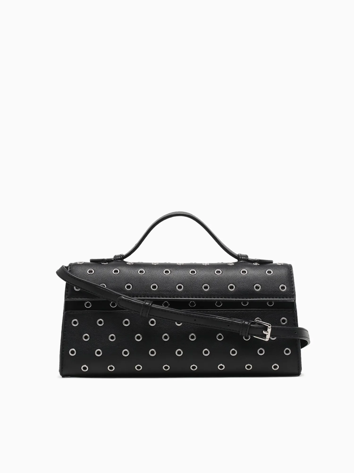 Fashion Moda Lux cyndi top handle Black