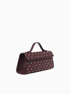 Best Moda Lux cyndi top handle burgundy Wine