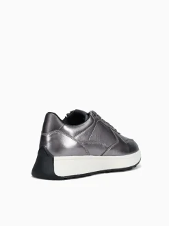 Sale Geox d amabel a gunmetal metallic lea Pewter